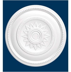 Resim yeditepe osmanlı Papatya Desenli Tavan Lamba Göbeği - 46 Cm 