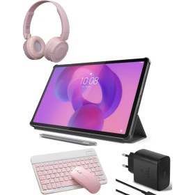 Resim Lenovo Idea Tab 8gb 128GB 11" Gri2.5k Tablet+Kılıf+Kalem+Klavye+Mouse+Snopy Wirelees Kulaklık+Şarj Aleti 