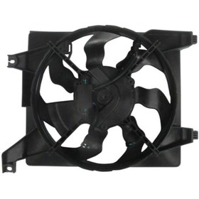 Resim FAM Hyundai Accent Era 06/12 Klima Fan Davlumbazı Komple Benzinli (7 Kanat) (Motorlu) (Oris) 