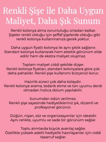 Resim Sizeuyduk Japon Kiraz Çiçeği Rengi Boş Plastik Şişe 100 Adet 50 ML Kolonya Söz Nişan Düğün Nikah Paw18JPN 