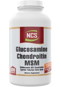 Resim Ncs Glucosamine Chondroitin Msm Hyaluronic Acid 300 Tablets + Omega 3 60 Tablet 