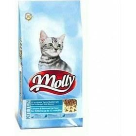 Resim Molly Kitten Tavuklu Yavru Kedi Maması 15 KG 