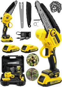 Resim Steiner 198 Vf 10 Ah 25cm Bakır Sargı Akülü Dal Kesme Budama Sarı 