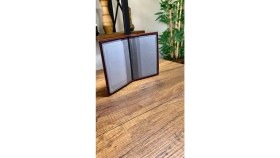 Resim Efe Deri Dikişli Araç Ruhsat Kılıfı Kabı Ruhsatlık Ruhsat Koruyucu 