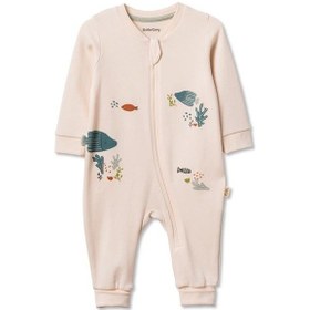 Resim Babycosy Organic Wear Bebek Tulum Organik Pamuk , Bebek - Yenidoğan- Csy8212 Cream 