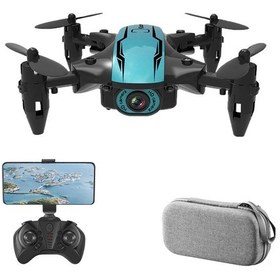 Resim Honmex Cs02 Mini Katlanabilir Drone 480p Kameralı, Hız Kontrolü, Headless Mod Ve İzleme Uçuşu İle, Dahili Pil Ve Taşıma Çantası 