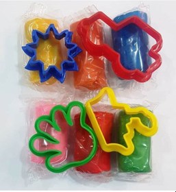 Resim Globox Oyun Hamuru Seti 2989 10 Parça Karışık Renkler 