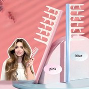 Resim PUYUE 1pc Uzun Saçlar için Hacim Veren Tarak - Küçük Stil Teasing Fırça Geniş Dişler, ABS Plastik Sap, Hava, Yumuşak Kökler için Plastik ve Lastik Teller 