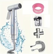 Resim Dashanshop Çok Fonksiyonlu G1/2 Bağlantılı Duş Seti 304 Sprey Tabanca Alüminyum Koltuk Abs Distribütör 