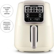 Resim Karaca Air Pro Cook XL 2 in 1 Konuşan Airfryer Fritöz 4 Kişilik 