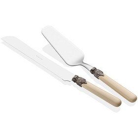 Resim Rivadossi Classic Krem Pasta Servis Seti 