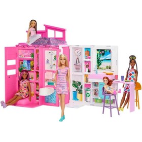 Resim Barbie'nin Yeni Portatif Evi 2024 HRJ77 