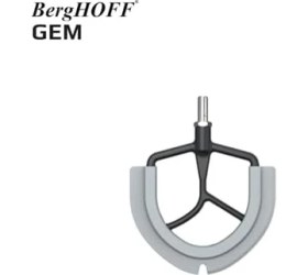 Resim Esmo Home Berghoff Gem Retro 7 L Stand Mikser - 1500 W, Dayanıklı Döküm Alüminyum Gövde | Siyah 