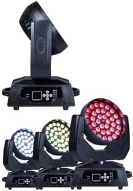 Resim ZL-1036 Zoom Wash 36x10W Moving Head Boyama Sahne Işık 16 Kanal DMX Kontrol 
