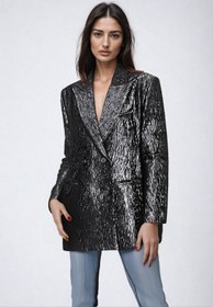 Resim Chitra Ruch Çizgili Blazer - M 