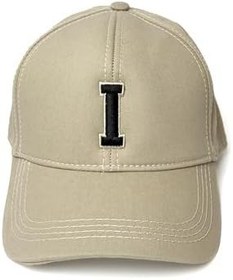 Resim INITIALS Bej Harfli Şapka 