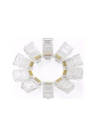 Resim S-Link 100 Adet Rj-45 Jack Network Uç Eternet Jackı 