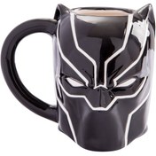 Resim 3D Black Panter Kupa Bardak 