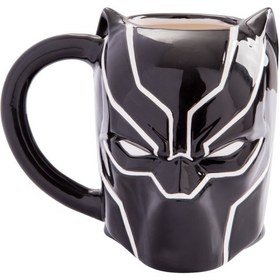 Resim 3D Black Panter Kupa Bardak 