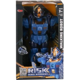 Resim Vardem Oyuncak DF-6051 Işıklı ve Müzikli Roket Atan Robot- Vardem Oyuncak 