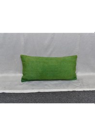 Resim Zehra Abla Halı Yeni El Dokuma Dekoratif Lumbar Kilim Kırlent Yastık Kılıfı 6643 Çok Renkli 