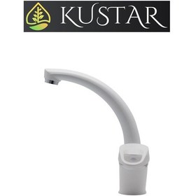 Resim Kustar Sema Mix Aç Kapa Banyo Lavabo Bataryası Beyaz 