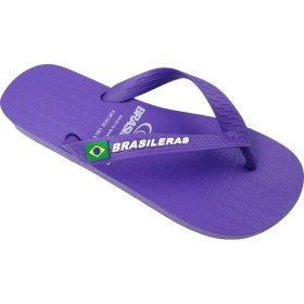 Resim Brasileras Classic Çocuk Terlik Mor 27-34 
