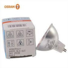 Resim Osram Xenophot 64653 Hlx Elc 24v 250w Çanak Halojen Ampul Tepegöz Projeksiyon Ampulu Made In Germany 