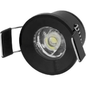 Resim Cata CT-5270 1.5 Watt Yıldız Spot Siyah Kasa Günışığı 