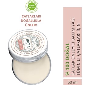 Resim Incia Doğal Çatlak Bakım Yağı (50 ml) 