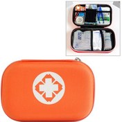 Resim Sones 25'i 1 Arada Eva Taşınabilir Araba Ev Açık Hava Acil Durum Malzemeleri Kiti Hayatta Kalma Kurtarma Kutusu Turuncu 