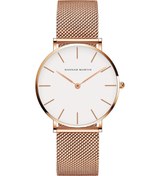 Resim Folinda Eşsiz Kadın Kol Saati - Japon Hareketli, Çelik Kordon, Su Geçirmez, Minimalist Tasarım, Gündelik & Özel Davetler İçin Cb36-wff Çok Renkli 