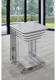 Resim Vegas Zigon Sehpa - Mdf Üzeri Pvc Mebran (239089196) 