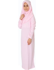 Resim Zehranaz Namaz Elbisesi Toz Pembe Çocuk Fermuarsız Namaz Elbisesi Çok Renkli 