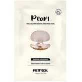 Resim Prettyskin Total Solution Essential Sheet Mask - Pearl 23 g 