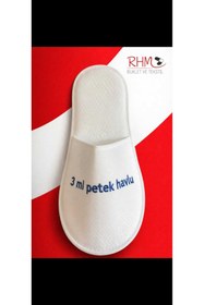 Resim RHM Otel Terliği Petek Desenli Premium 250 Çift 
