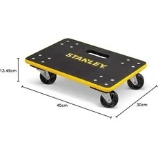 Resim MS572 200KG 45X30CM Dört Tekerli Yük ve Paket Taşıma Arabası 