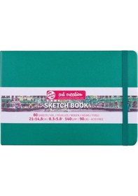 Resim Art Creation Sketchbook Sert Kapak Eskiz Defteri 140 Gr 21x14,8 Cm 80 Yp Forest Green 