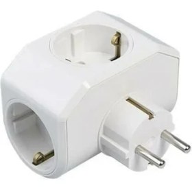 Resim Viko Yonca Plus Üçlü Priz - 90303003 