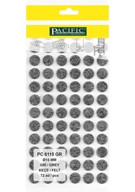 Resim Pacıfıc Gri Yapışkanlı Keçe Ø 15mm 