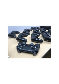 Resim Playstation 4 Dualshock V1 Teşir Kablosuz Kumanda Siyah 