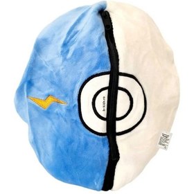 Resim Pokemon Pikachu Peluş Oyuncak Sürpriz Peluş 40cm Uyku Arkadaşı Fermuarlı Mavi - Sarı 