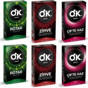 Resim Okey Prezervatif Rötar 20 Li + Zirve 20 Li + Çifte Haz 20 Li 