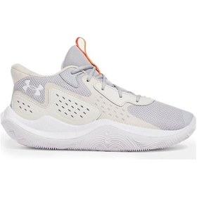 Resim Under Armour Jet 23 Erkek Basketbol Ayakkabısı 3026634-011 Gri 
