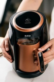 Resim Türk Kahve Makinesi - Bol Köpüklü Lunera Premium Tasarım 