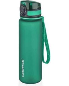 Resim Uzspace 500 Ml Tritan 3026 Water Bottle Matara Yeşil (Dark Green) 
