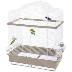 Resim Imac Gınevra Kuş Kafesi Bej/beyaz 79,5x48,5x94cm 