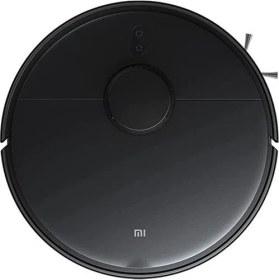 Resim Xiaomi S10T Robot Süpürge Akıllı Navigasyon Özellikli Siyah Malzeme ile Düz Zemin Temizliği 
