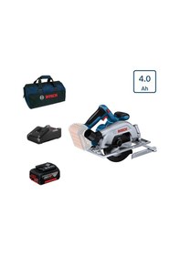 Resim Bosch Gks 185-lı Tek Akülü Daire Testere 4 Amper Bez Çantalı 