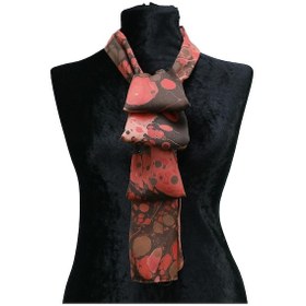 Resim E38 Kadın Renkli Ebru Fular -f0019 Çok Renkli 